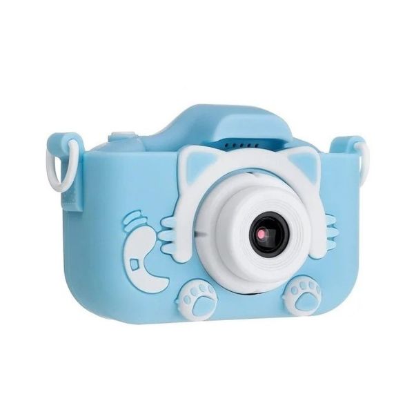Uniglodis children's digital camera Cute Kitty blue
