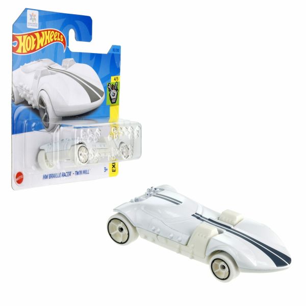 Collectible Hot Wheels Hw Braille Racer - Twin Mill